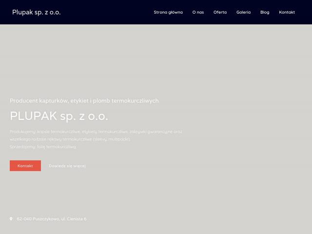 Zobacz Plupak sp. z o.o.