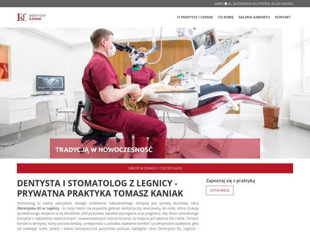 Zobacz Indywidualna Praktyka Stomatologiczna Tomasz Kaniak