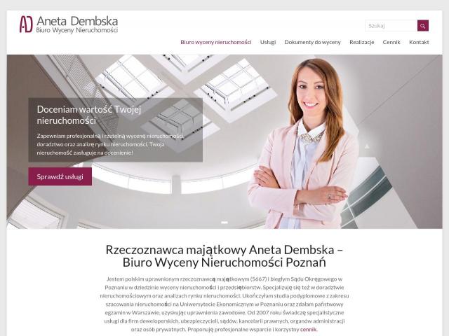 Zobacz Aneta Dembska - Biuro Wyceny Nieruchomości